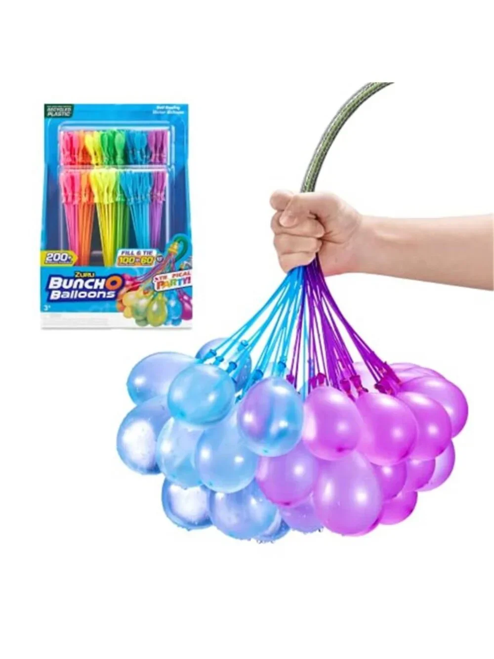 Bunch O Balloons Tropical Party (6 Pack) by ZURU, 200+ Rapid-Filling